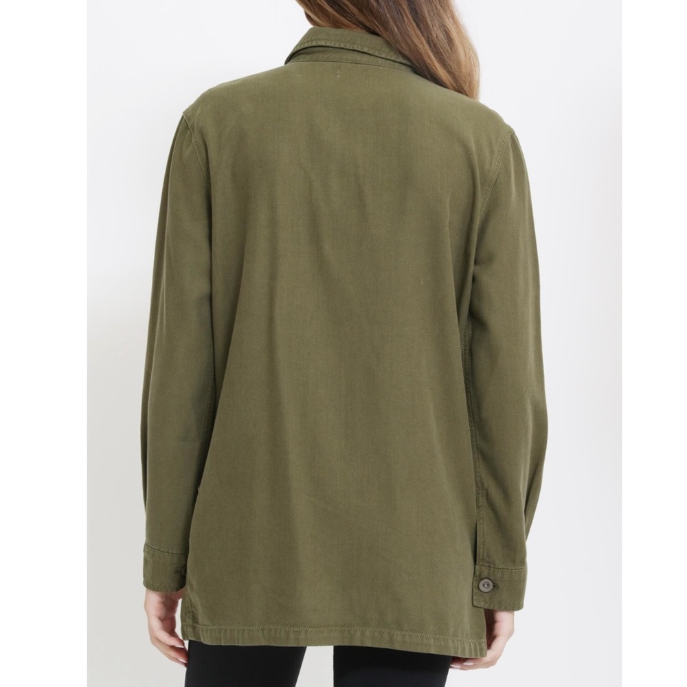 Sneak peek size medium army green jacket - Picture 2 of 6